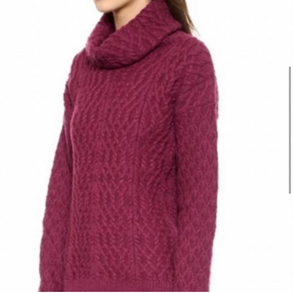 FOR LOVE AND LEMONS KNITZ TURTLENECK SWEATER TOP XS - Picture 3 of 7